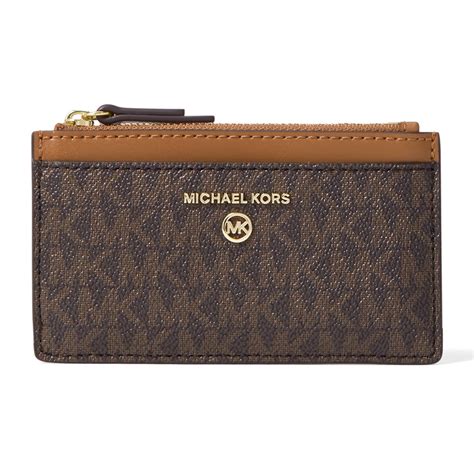 jet set small leather card case michael kors|Jet Set Charm Small Saffiano Leather Card Case .